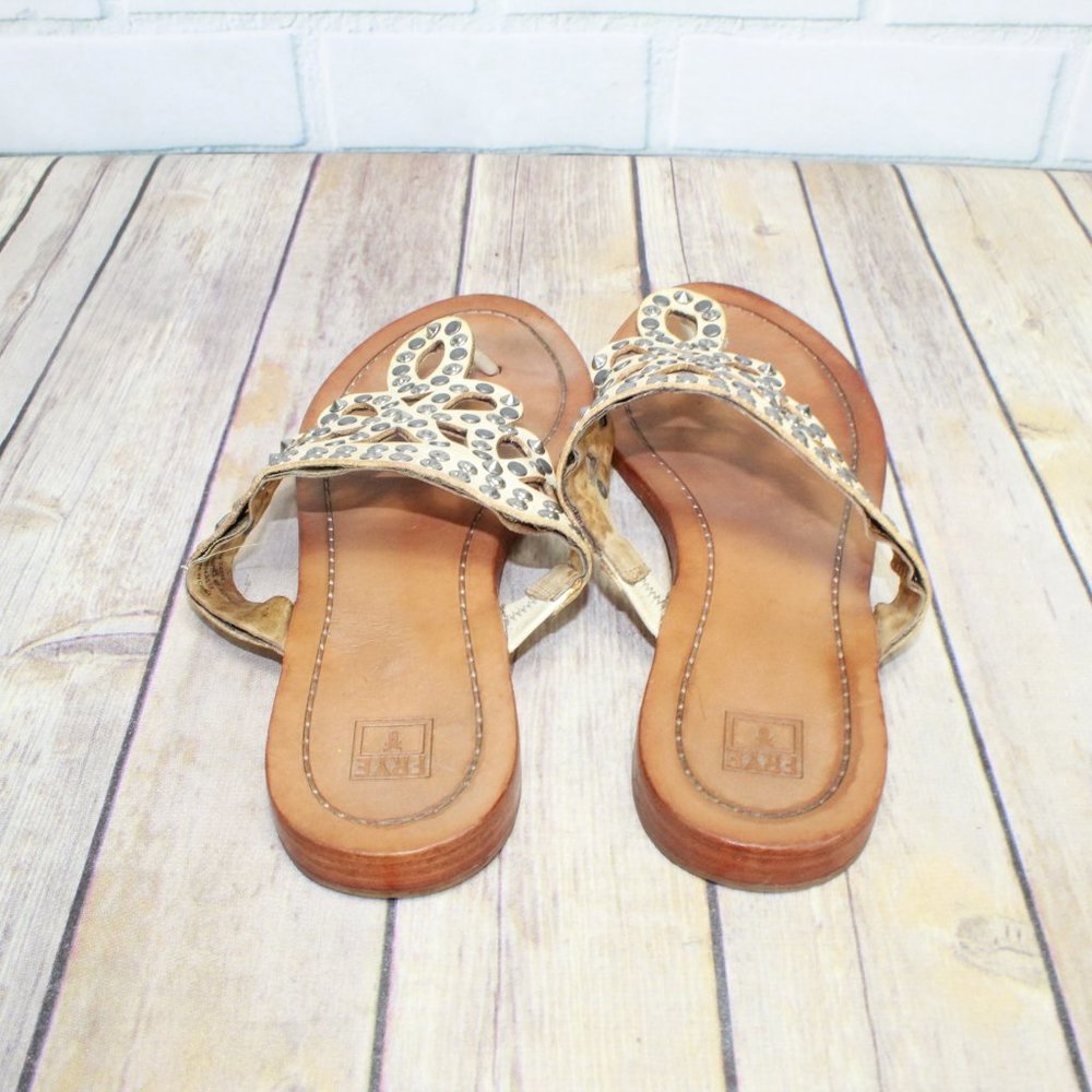 FRYE Rachel Studded Thong Sandals Size 9 - Picture 6 of 8